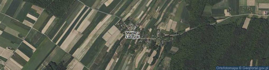 Zdjęcie satelitarne Majdan Łuczycki ul.